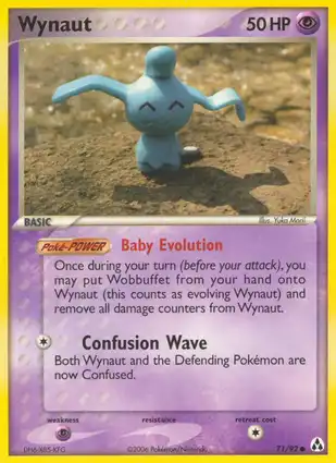 Wynaut 71/92 EX Legend Maker