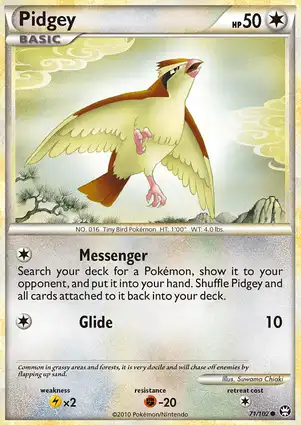 Pidgey 71/102 Triumphant
