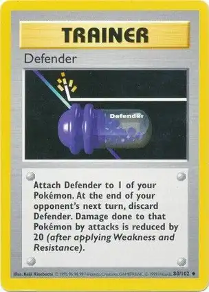 Defender 80/102 Base Set Shadowless