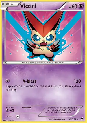 Victini 43/101 Noble Victories