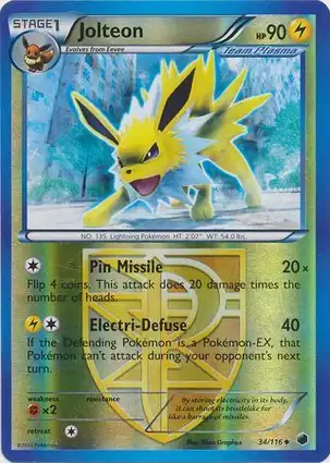 Jolteon 34/116 Plasma Freeze
