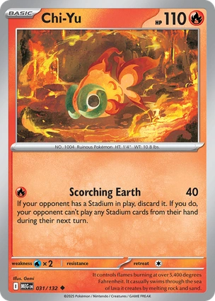 Chi-Yu 031/132 Mega Evolution