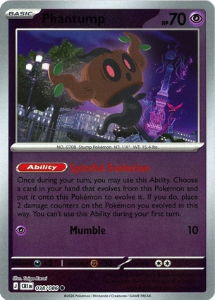 Phantump 038/086 Chaos Rising