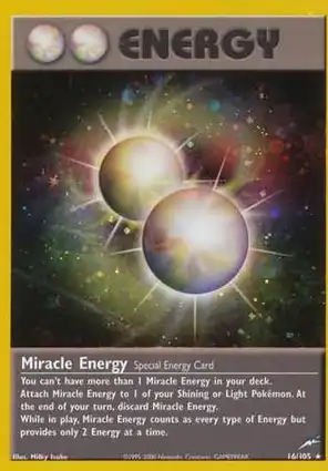 Miracle Energy 16/105 Neo Destiny