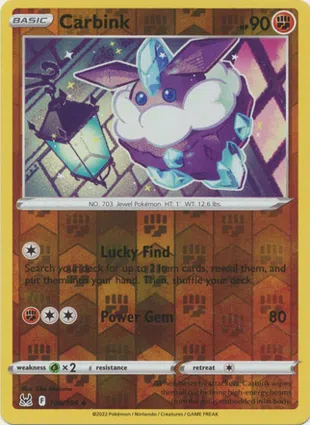 Carbink 108/196 Lost Origin