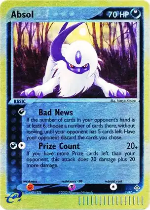 Absol 1/97 EX Dragon