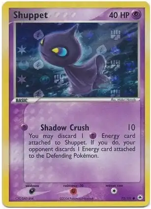 Shuppet 72/101 EX Hidden Legends