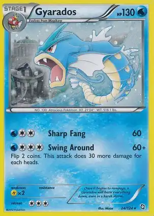 Gyarados 24/124 Dragons Exalted