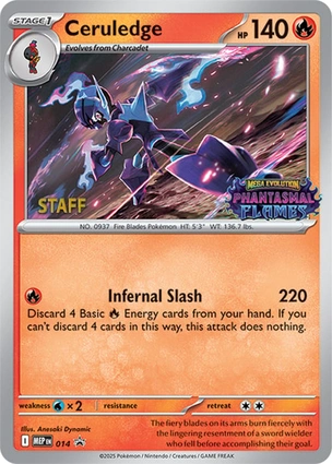 Ceruledge 014 Mega Evolution Promos