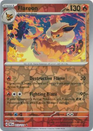Flareon 013/131 Prismatic Evolutions