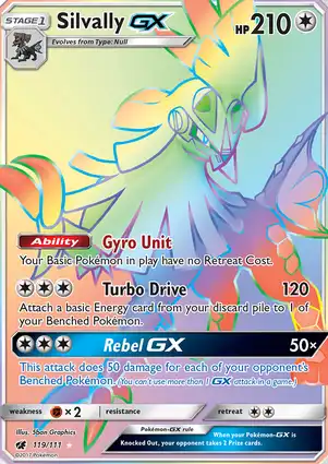 Silvally-GX 119/111 Crimson Invasion