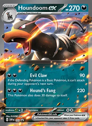 Houndoom ex 103 Scarlet & Violet Promos