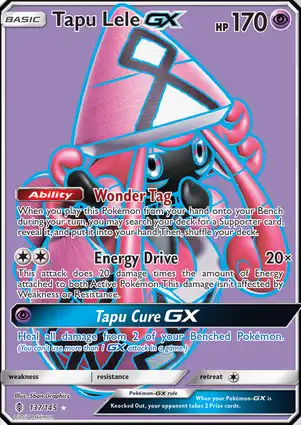 Tapu Lele-GX 137/145 Guardians Rising