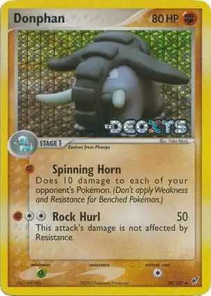 Donphan 30/107 EX Deoxys