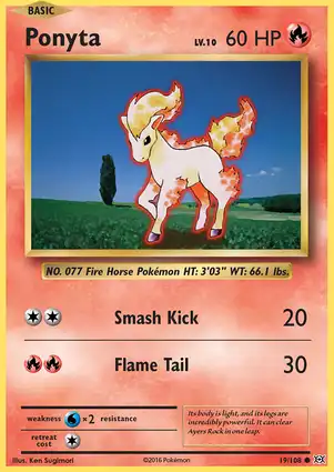 Ponyta 19/108 Evolutions