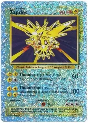 Zapdos 19/110 Legendary Collection