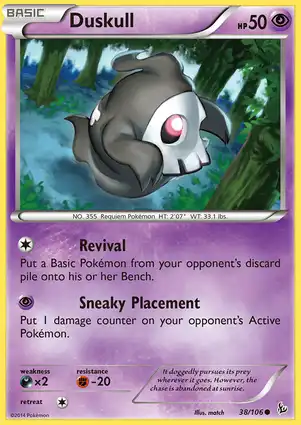 Duskull 38/106 Flashfire