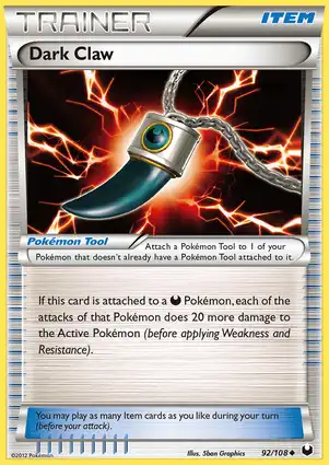 Dark Claw 92/108 Dark Explorers