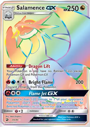 Salamence-GX 73/70 Dragon Majesty