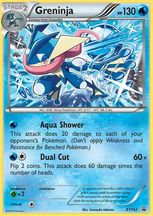 Greninja XY162 XY Promos