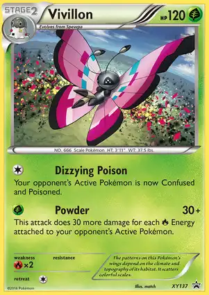 Vivillon XY137 XY Promos