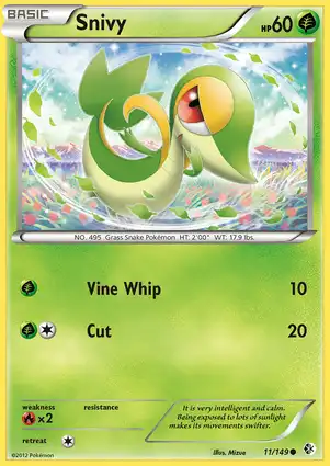Snivy 11/149 Boundaries Crossed