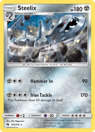 Steelix 125/214 Lost Thunder