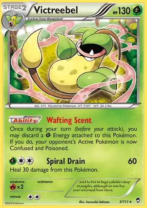 Victreebel 3/111 Furious Fists