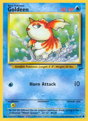 Goldeen 76/130 Base Set 2