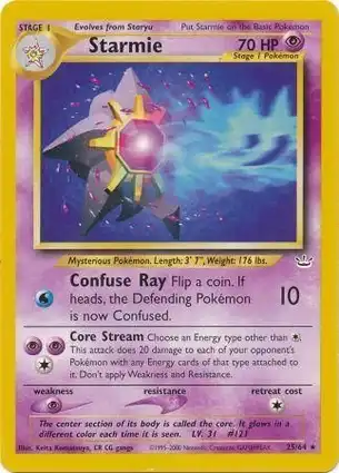 Starmie 25/64 Neo Revelation