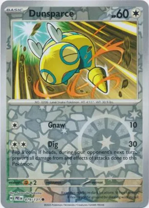 Dunsparce 079/131 Prismatic Evolutions