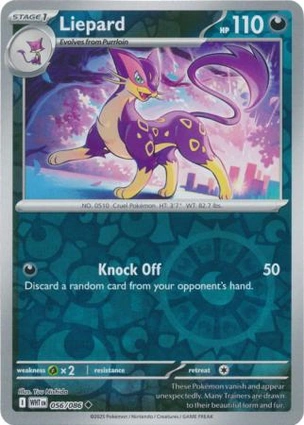 Liepard 056/086 White Flare