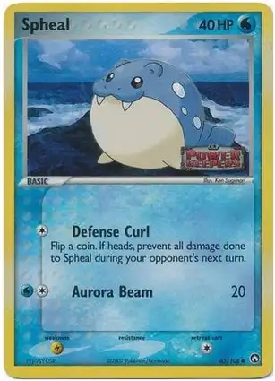 Spheal 65/108 EX Power Keepers