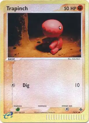 Trapinch 78/97 EX Dragon