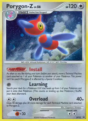 Porygon-Z DP35 Diamond & Pearl Promos