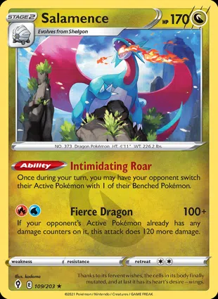 Salamence 109/203 Evolving Skies