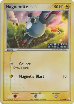 Magnemite 74/113 EX Delta Species