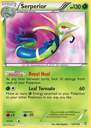 Serperior 125/124 Dragons Exalted
