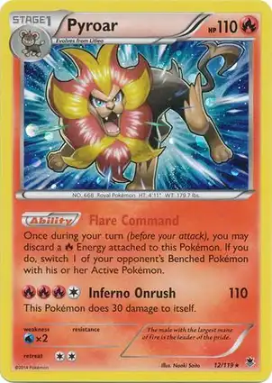 Pyroar 12/119 Phantom Forces