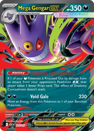 Mega Gengar ex 125/217 Ascended Heroes