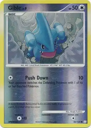 Gible 85/123 Mysterious Treasures