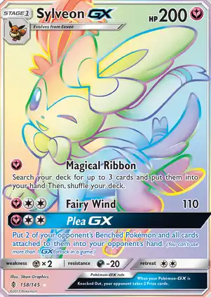 Sylveon-GX 158/145 Guardians Rising