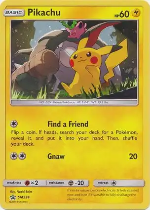 Pikachu SM234 Sun & Moon Promos