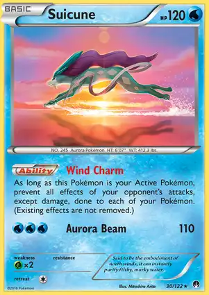 Suicune 30/122 BREAKpoint