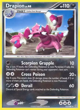 Drapion 15/100 Stormfront