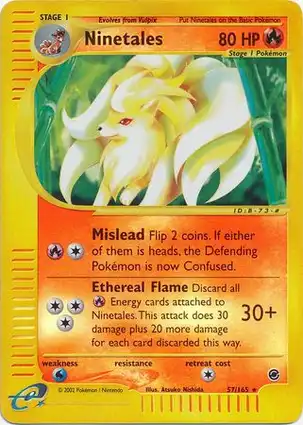 Ninetales 57/165 Expedition Base Set