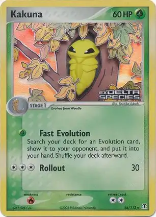 Kakuna 46/113 EX Delta Species