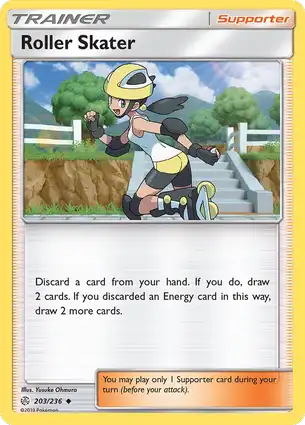 Roller Skater 203/236 Cosmic Eclipse