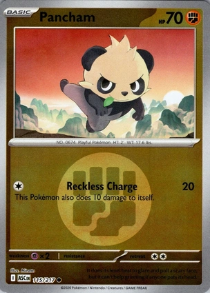 Pancham 115/217 Ascended Heroes