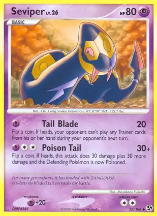 Seviper 52/106 Great Encounters